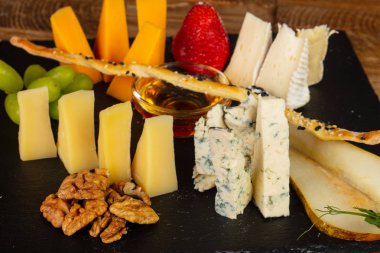 Peynir, beries ve nutts Aperatif yer