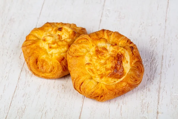 Bun Tastu Doce Com Geléia — Fotografia de Stock