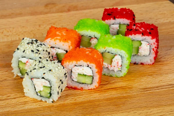 Japan Sushi Roll Set — Stock Photo, Image