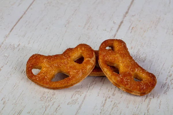 Appetizing Crusty Salty Pretzels — Stock Photo, Image