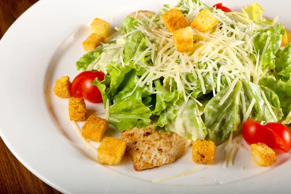 Insalata Cesare Con Pollo — Foto Stock