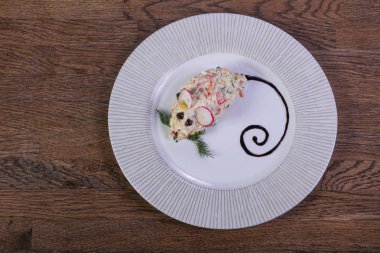 Çocuk menüsü - sebze salatası