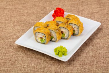 Japon tempura rulo ile balık