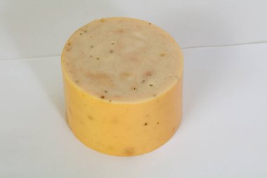 İzole lezzetli domuz jambon