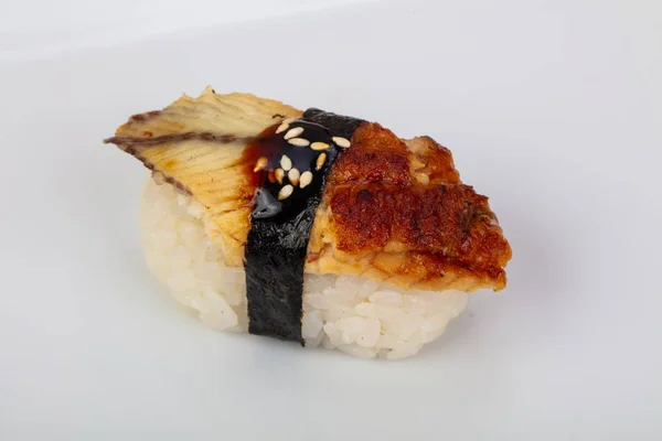 Japonez Tradițional Sushi Anghilă Rece — Fotografie, imagine de stoc