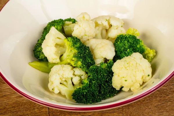 Vers Gestoomde Broccoli Kom — Stockfoto