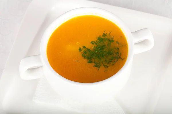 Sopa Pollo Con Eneldo — Foto de Stock