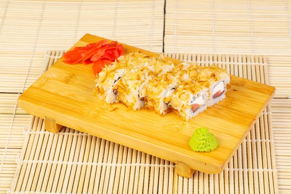 Leckere Okinawa Sushi Rollen Mit Käse — Stockfoto