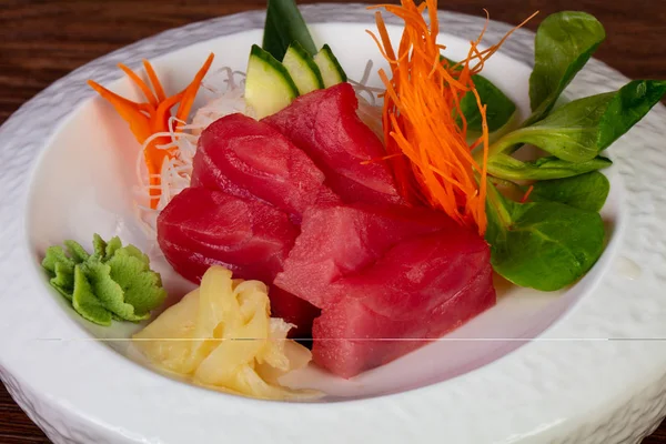 Japanese Cold Sushi Tuna — Stock Photo, Image