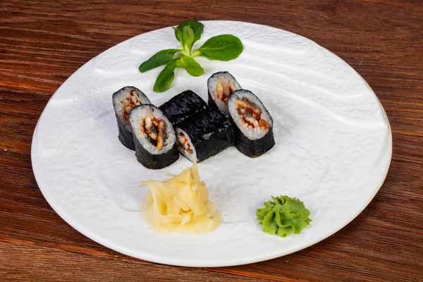 Maki Roll Unagi Eel — Stock Photo, Image