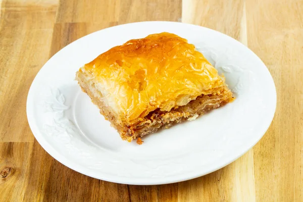 Sladké Potěšení Baklava Ořechy — Stock fotografie