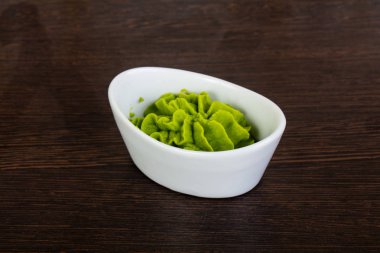 Wasabi makarna baharatlı kase