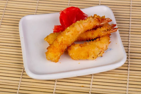 Deep fried Ebi Tempura prawns