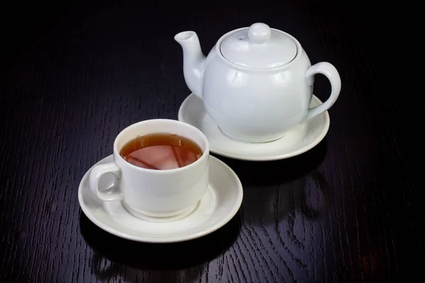紅茶のホットのカップ — ストック写真