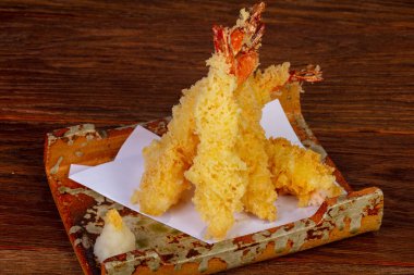 Asya traditonal kaplan karides tempura