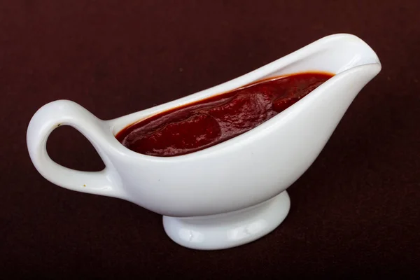Salsa Tomate Picante Bowl — Foto de Stock