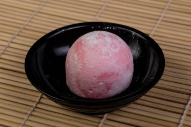 Lezzetli üzüm daifuku pirinç çöl