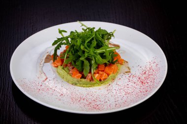 Lezzetli Somon tartar sos ile