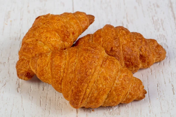 Köstliche Traditionelle Gebackene Französische Croissant — Stockfoto