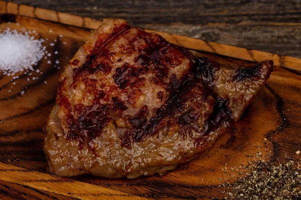 Grilovaný Steak Hovězí Picanha Black Angus — Stock fotografie