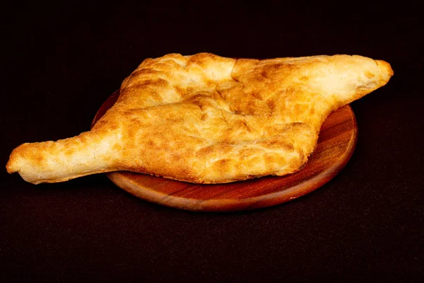 Γεωργιανό Ψωμί Lavash Στην Πλάκα — Φωτογραφία Αρχείου