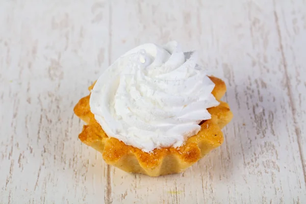 Sweet Tasty Cake Cream — Stock Photo, Image