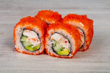 Japonca soğuk et ürünleri ile rulo