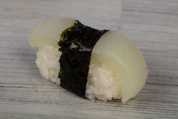 Japanese Cold Sushi Squid — Stock Photo, Image