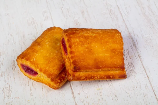 Doce Saboroso Quente Coockies Pastelaria — Fotografia de Stock