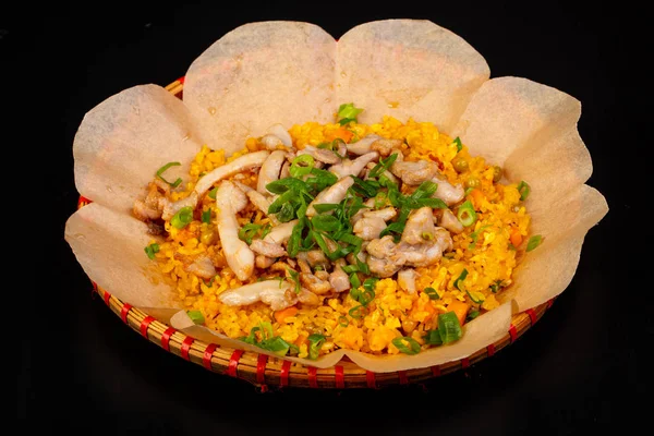 Vietnam mutfağı - Fried rice ile tavuk