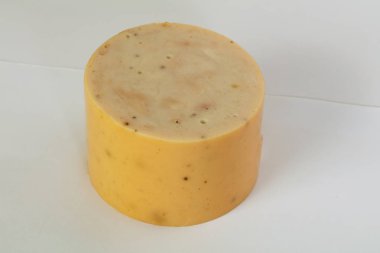 İzole lezzetli domuz jambon