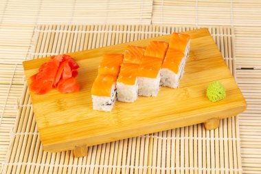 Lezzetli Philadelphia zencefil ile rulo