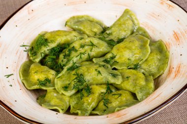 Rus geleneksel köfte otlar hizmet