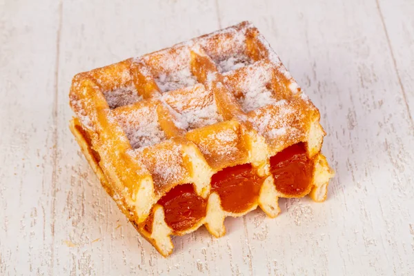 Sweet Waffle Berry Jam — Stock Photo, Image