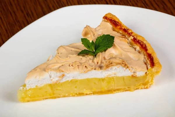 Sweet Tasty Cheesecake Plate — Stock Photo, Image