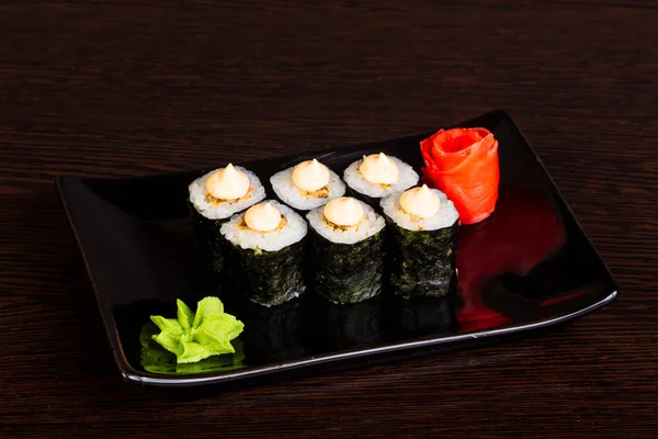 Japanese traditional cold vegetarian roll