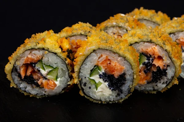 Japanese Warm Tempura Roll Fish — Stock Photo, Image