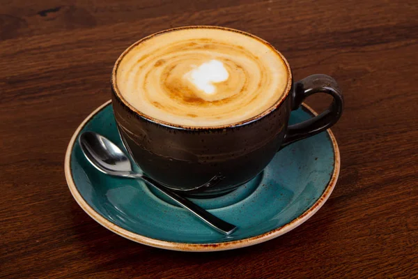 Sıcak cappuccino kahve kremalı