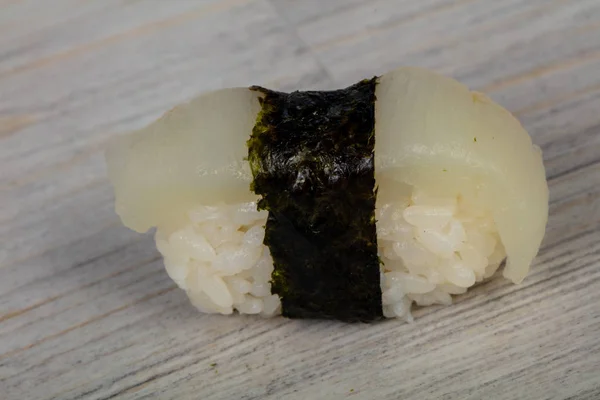 Japán Sushi Hideg Tintahal — Stock Fotó