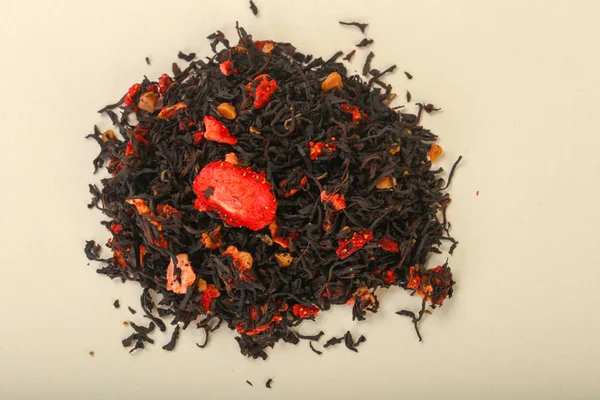 Aroma çay yığın meyve, meyveler ve otlar ile