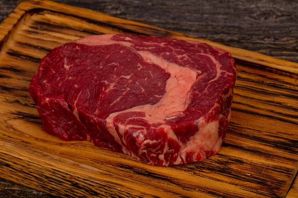 Rib Eye Beef Steak Black Angus — Stock Photo, Image
