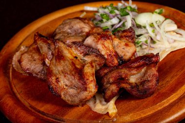 Izgara domuz Kebap şiş kebab
