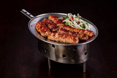 Soğan kebabı ızgara et