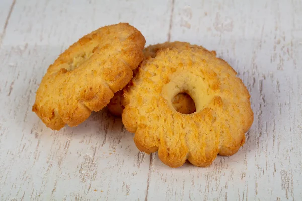 Delicious Sweet Shortbread Cookies — Stock Photo, Image