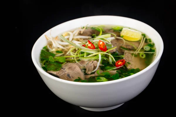 Vietnamese Cuisine Pho Soup Beef — Stock Photo, Image