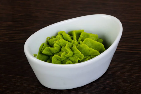 Spicy Bowl Wasabi Pasta — Stock Photo, Image