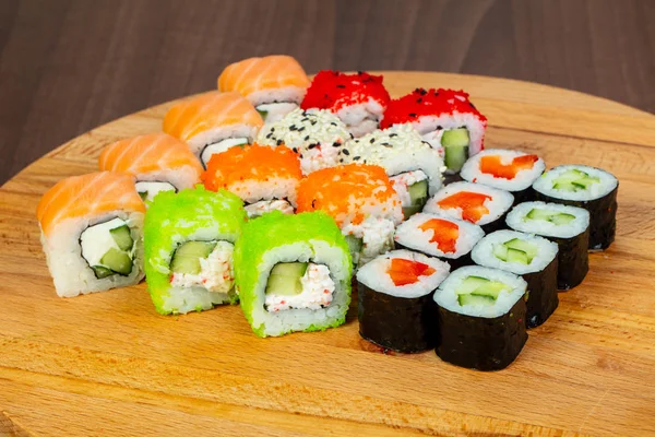 Japan Sushi Roll Set — Stock Photo, Image