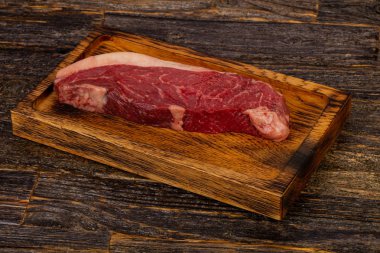 Ham sığır eti biftek Striploin Kara Angus