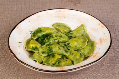 Rus geleneksel köfte otlar hizmet