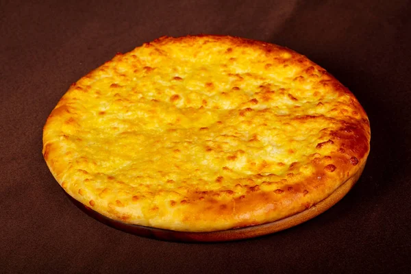 Khachapuri Tradiționale Georgiene Brânză — Fotografie, imagine de stoc